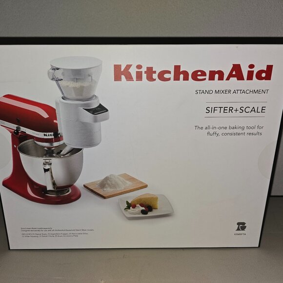 Kitchen Aid Stand Mixer Attachment Sifter & Scale (New in Box) - Picture 1 of 5